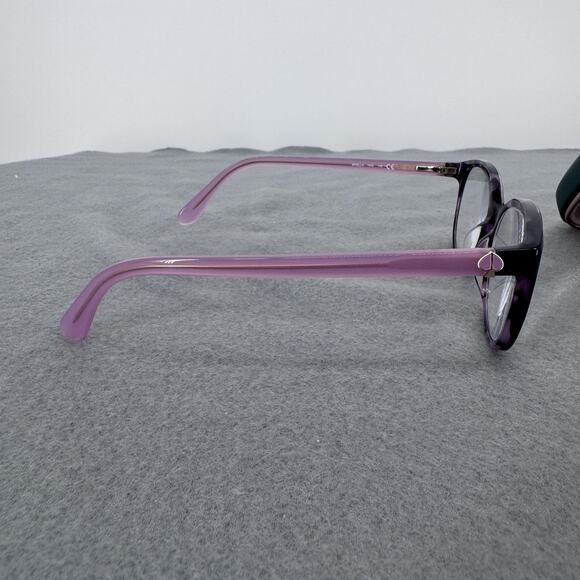 Kate Spade Briella HKZ 140 Eyeglasses Frames Purple Tortoise Womens w/ Case - Picture 5 of 8